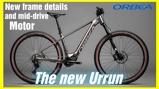 First look The new Orbea Urrun  long range hardtail eMTB with shimanos latest middrive motor [upl. by Iru]