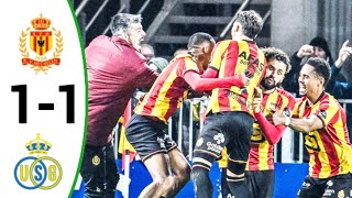 Mechelen vs Union SaintGilloise 11 Ahmed Touba Goal All Goals and Extended Highlights [upl. by Laszlo]