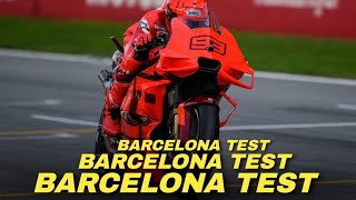 AMAZING Marc Marquezs First Sight on Ducati GP25 at MotoGP Barcelona Test Catalunya marcmarquez [upl. by Eitnom]