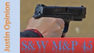 Smith amp Wesson MampP 45 Range review [upl. by Eesac703]