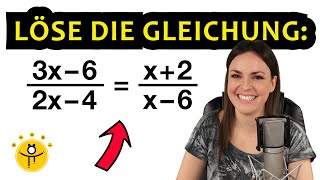 Kannst DU diese Gleichung lösen – Bruchgleichungen [upl. by Iives]