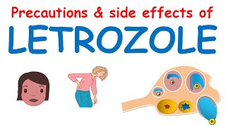 Letrozole 25 mg  Precautions and side effects [upl. by Odnalro]