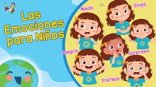 Las Emociones Basicas para Niños Videos Educativos para Niños [upl. by Acherman105]