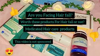 Are You Facing Hair fall personal Review About Medicated Shampoo amp Serum [upl. by Adnowat]