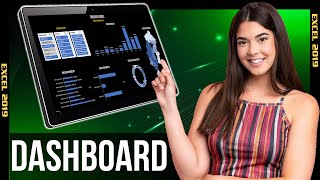 Como hacer un Dashboard dinámico en Excel ✅ Crear tablero de control interactivo en Excel 📈 [upl. by Chapland]