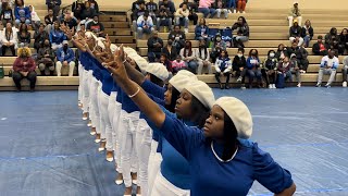 The Enchanting Epsilon Alpha Chapter of Zeta Phi Beta Probate  Tennessee State University [upl. by Ddot]