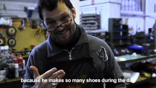 Riccardo quotFrecciaquot Bestettis handmade Italian shoes for men  Madaboutowncom [upl. by Wynnie377]