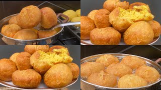 HOW TO MAKE DRY BOFROT  AUTHENTIC GHANA 🇬🇭 YELLOW PUFF PUFF RECIPE  TOOGBEI  PUFF PUFF RECIPE [upl. by Byrom815]