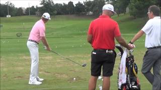 BRANDT SNEDEKER ON THE RANGE BEFORE 3RD ROUND OF ATampT BYRON NELSON CLASSIC 53015 [upl. by Rainer]