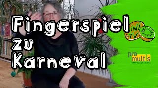 Fingerspiel zu Karneval  KIWI Geschichten [upl. by Mcmurry755]