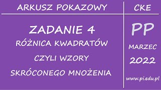 Matura 2023 Arkusz pokazowy CKE PP Zadanie 4 [upl. by Aenej]