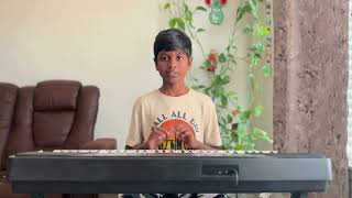 Geetam 1  Shree gananatha song and keyboard [upl. by Jammin]