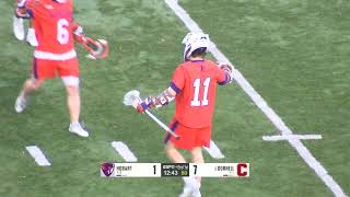 Highlights Cornell Mens Lacrosse vs Hobart  2272024 [upl. by Leatrice]