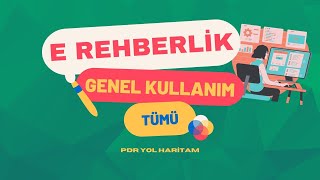 E REHBERLİK MODÜLÜ  GENEL KULLANIM Yıllık Program Haftalık Program Bireysel ve Grup Veri Girişi [upl. by Emirac]