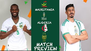 Algeria 01 MauriTania AFCON LIVE WATCHALONG [upl. by Auqenes]