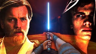 Fighting ANAKIN as OBIWAN in VR  Blade And Sorcery [upl. by Ydrah]