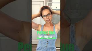 Perfect Bun for Long Hair 💥 hair hairstyle youtubeshorts longhair trending hairtutorial [upl. by Zed]