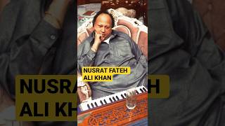 NUSRAT FATEH ALI KHAN  Greatest Voices Of Qawwali amp Music Shorts History [upl. by Emmalynn]