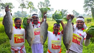 Vetki fish Posto recipe  Indian village style vetki fish recipe  villfood Kitchen recipes [upl. by Ahsikyt]