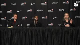 Xfinity US Gymnastics Championships Simone Biles Press Conference [upl. by Muraida]