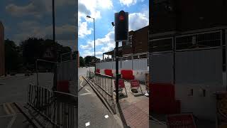 Bishops Stortford Bridge Street PEEK CLS Traffic Lights Puffin Crossing [upl. by Eiramrebma]