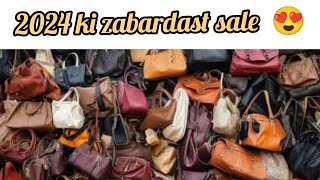 2024 ki zabardast sale laggae preloved imported bags [upl. by Lock]