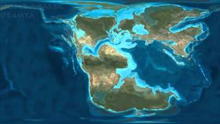 Earths Natural Geographic History  Palaeogeography From Ediacaran to Quarternary  Present [upl. by Kathe642]