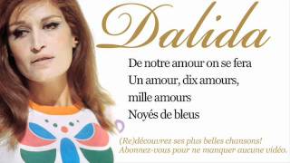 Dalida  Les enfants du Pirée  Paroles Lyrics [upl. by Darej]