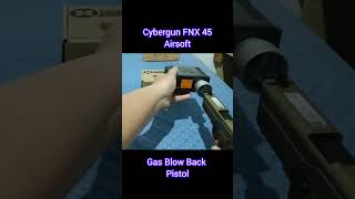 Airsoft Cybergun FNX 45 Tactical GBB airsoft shorts viral reels fyp trending indonesia top [upl. by Salangia61]