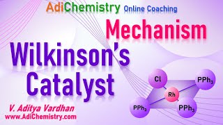 Wilkinsons catalyst Part2  mechanism  catalytic cycle  CSIR NET GATE SET IIT JAM [upl. by Nallij]