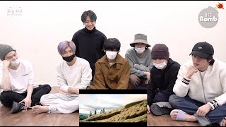 BANGTAN BOMB BTS ‘ON’ MV reaction  BTS 방탄소년단 [upl. by Goldarina231]