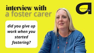 interview with a foster carer did you give up work [upl. by Atteuqnas894]