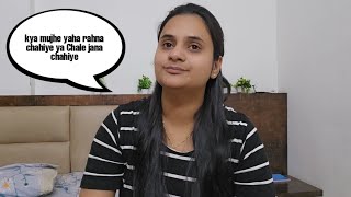 Kya mujhe yaha rahna chahiye ya Chale jana chahiye😒 Snappygirls vlogs [upl. by Edyaw]