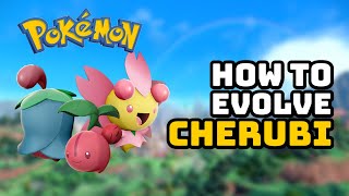 How to evolve Cherubi  Any Pokemon Game  including Pokemon Scarlet amp Violet [upl. by Skees456]