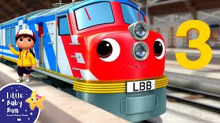 110 Trains amp Helicopters Song ⭐Little Baby Bum  Nursery Rhymes for Kids  Baby Song 123 [upl. by Cathrin663]