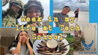 A Week in My Life  Keesler AFB  tech school edition [upl. by Dorsy]