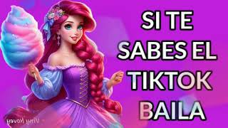 💜SI TE SABES EL TIKTOK BAILA  2024💜🤗 [upl. by Oikim]