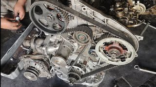 how to repair mitsubishi 4d56 engine  mitsubishi 4d56 engine [upl. by Cleland]