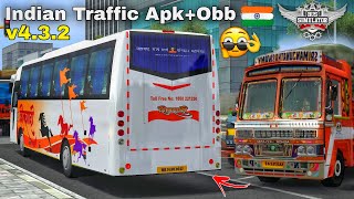 Indian Traffic ApkObb v432 Update How To Add Traffic Mod For Bus Simulator Indonesia [upl. by Tedmund]