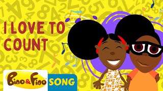 I Love To Count Song  Count 1 to 10 in English  Bino and Fino Kids Songs  Dance [upl. by Franci596]