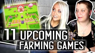 Reacting to 11 UPCOMING FARMING RPGs for the Nintendo Switch [upl. by Hurd]