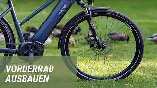 Vorderrad ausbauen bei Fahrrädern und EBikes  Prophete [upl. by Eiggam]