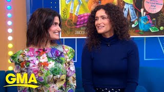 Idina Menzel and Cara Mentzel talk new book Proud Mouse l GMA [upl. by Eecyal]