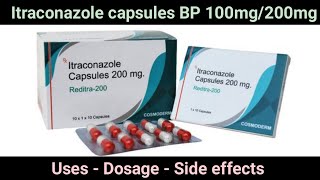 Itraconazole capsules BP 100mg200mg [upl. by Idnek]