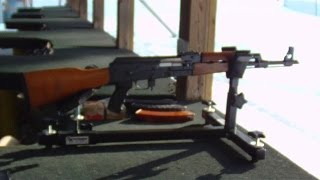 Zastava OPAP M70 AK Rifle Function Test at Gun Range [upl. by Toile]