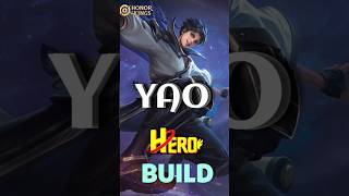 Yao Best Build Honor Of Kings honorofkings [upl. by Bushore95]