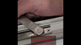 How To Window Window hinge adjustment [upl. by Elleimac]