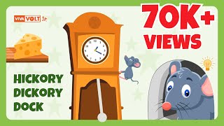 Hickory Dickory Dock  Rhyme Time with VOLT [upl. by Anastasie]