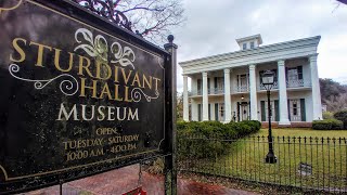 Tour of the Oldest Plantation Mansion in Town  Sturdivant Hall [upl. by Adianez]