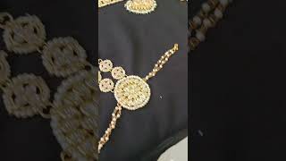 Full bridal jewellery collection 4500 free ship zevarbride bridaljewellery onlineshopping [upl. by Adnovahs838]